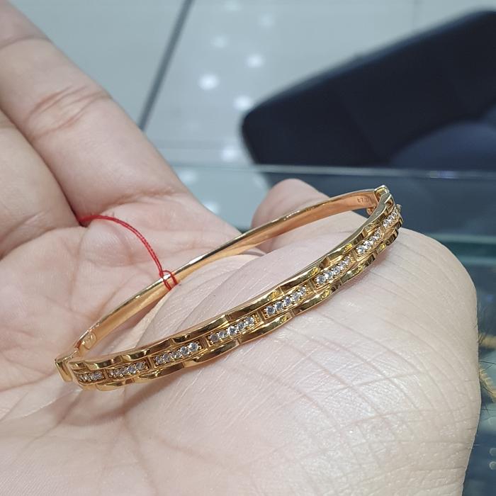gelang bangle roxe emas 750