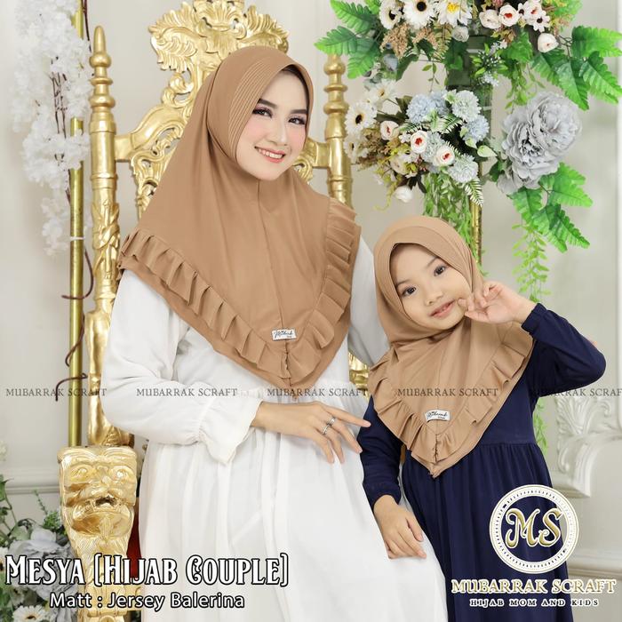 MESYA KERUDUNG COUPLE IBU DAN ANAK - KERUDUNG MOM AND KIDS - KERUDUNG
