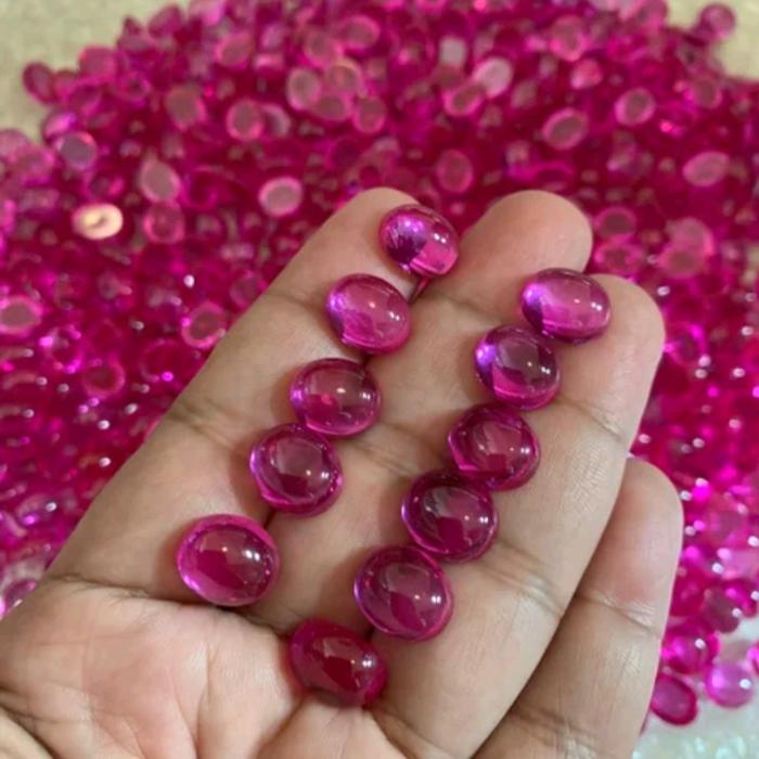 Batu Akik Permata Merah Siam Rose Bangkok