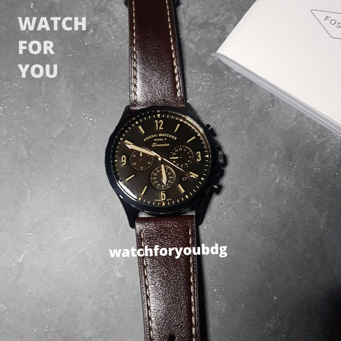 Jam Tangan Pria Fossil Forrester Chrono Original FS 5608 FS5608 WFY