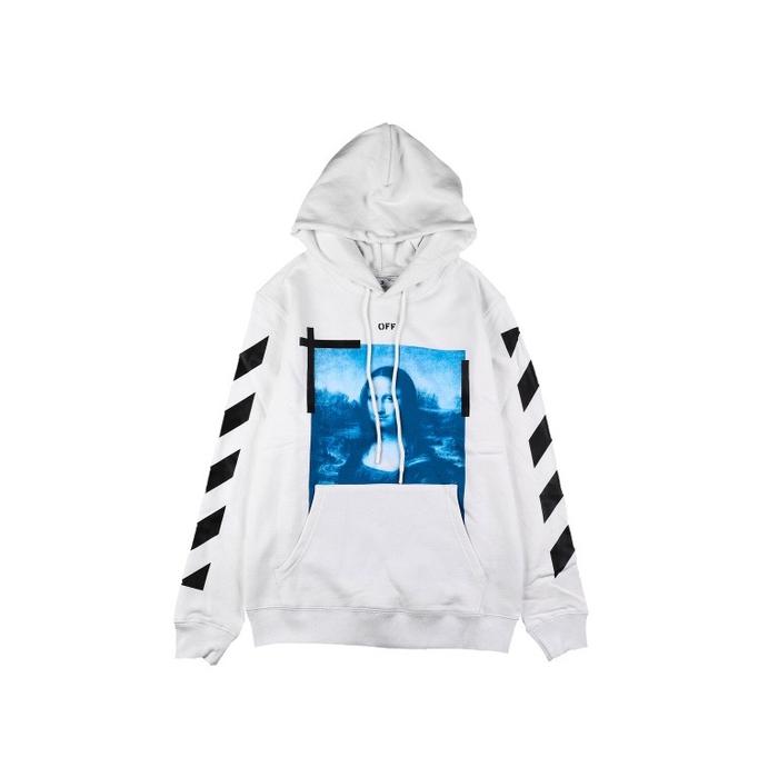 Off White 21SS Monalisa Over Hoodie White
