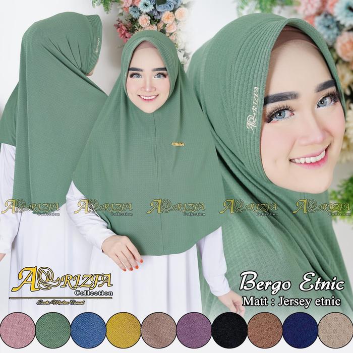 Hijab Bergo Etnic By Ar-Rizfa Hijab