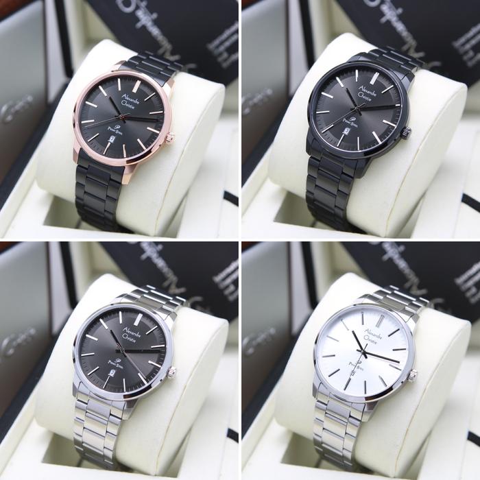 [ ORIGINAL ] Jam Tangan Pria Alexandre Christie 1030 AC 1030 MD Rantai