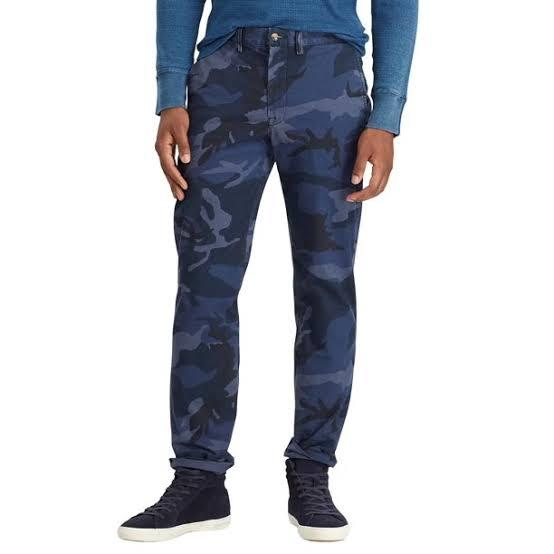 celana panjang army slimfit camoflage pants polo