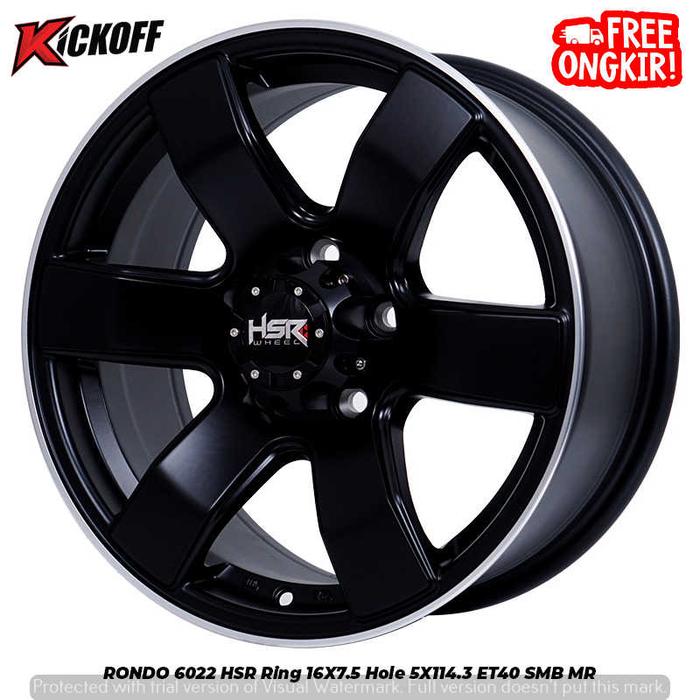 VELG OFROAD RING 16 PAS BUAT TERIOS,XPANDER,XTRAIL,RUSH,JUKE,INNOVA