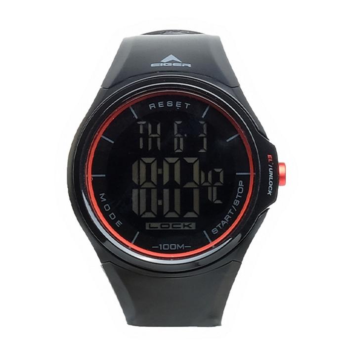 Eiger Touch Digi Jam Tangan Digital Watch Jam Outdoor Sport Adventure