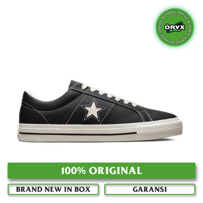 Converse One Star Pro Leather Black / Egret