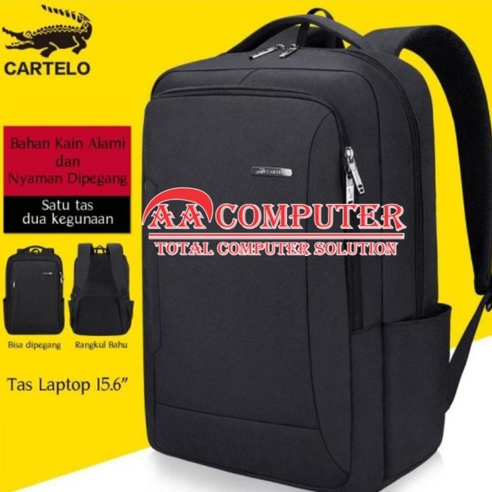 Tas Ransel Pria Laptop Ransel Kuliah Cartelo Unisex Tas Sekolah dll..
