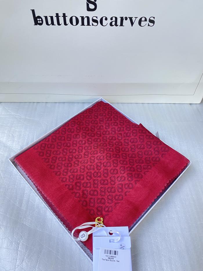 ButtonScarves Tapis voal square