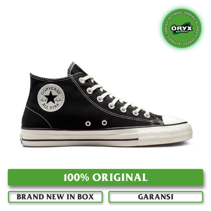 Converse Chuck Taylor All Star Pro Mid Cut Off Black / Egret