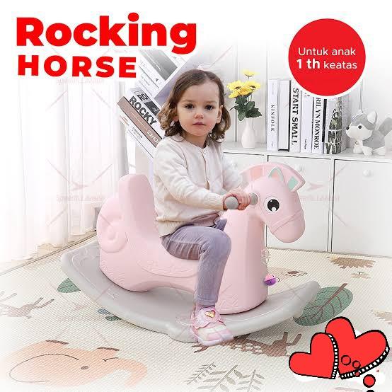 ROCKING HORSE Mainan Kuda Ayun Ride On Swing Horse