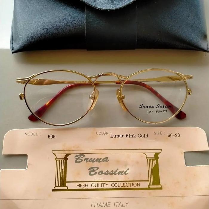 Vintage frame/John Lennon vintage sunglasses Brand: BRUNA BOSSINI nos