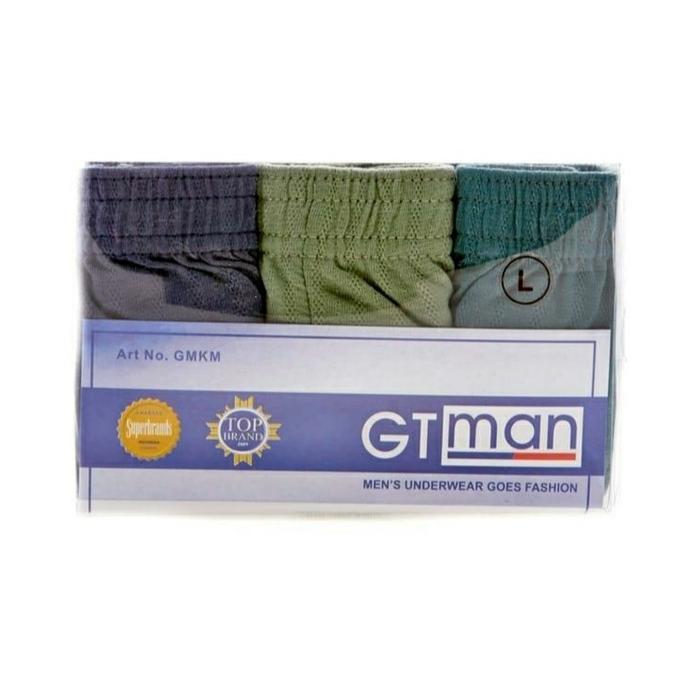 GTman Celana Dalam GMKM Size L 3 pcs