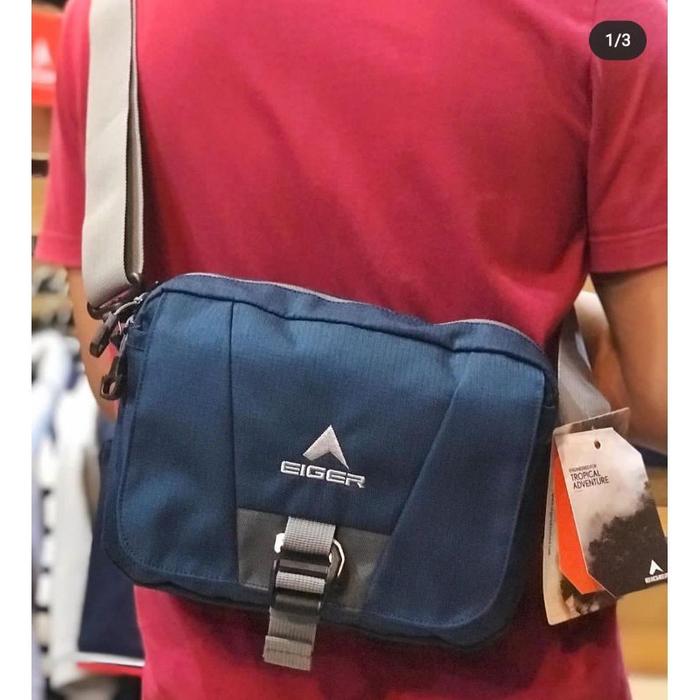 Tas Selempang Eiger 7397 Navy - Tas Eiger Ascent Pria & Wanita