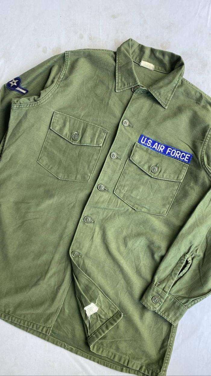 OG 107 Shirt Vietnam US Air Force Size Large