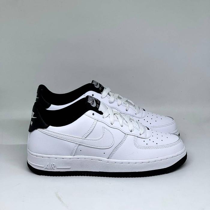 Nike Air Force 1 Essential Low GS White Black Original Resmi
