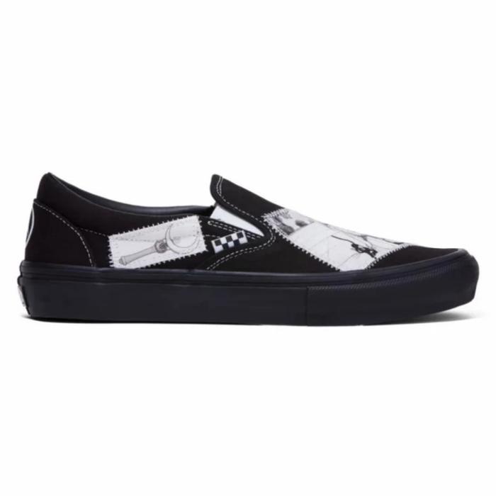 Vans x Sailor Moon Slip On Skate Guardians White Black