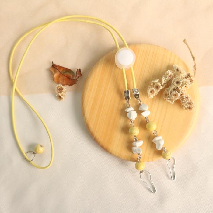 Strap Konektor Masker Hijab 2 in 1 / gantungan / pengait masker 2in1