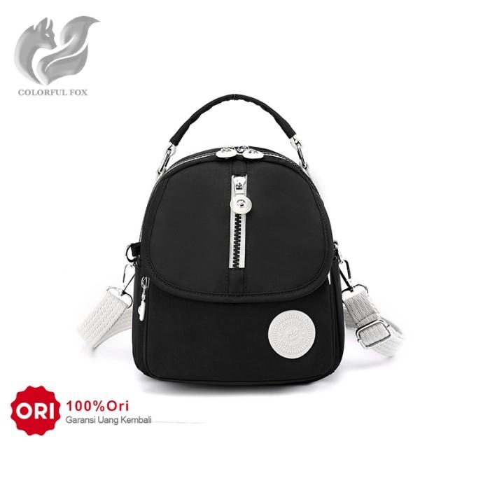 Tas Selempang Wanita COLORFUL FOX 6255 Tas Ransel Sling Bag Anti Air