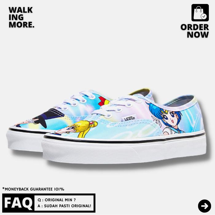 LIMITED EDITION VANS AUTHENTIC PRETTY GUARDIAN SAILOR MOON MULTI