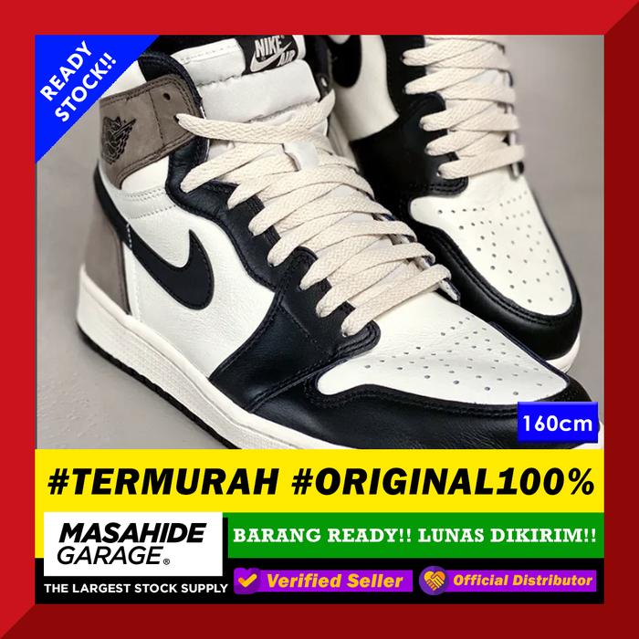 RF SHOELACE CREAM FLAT LACES TALI SEPATU AIR JRDAN Sail Cream