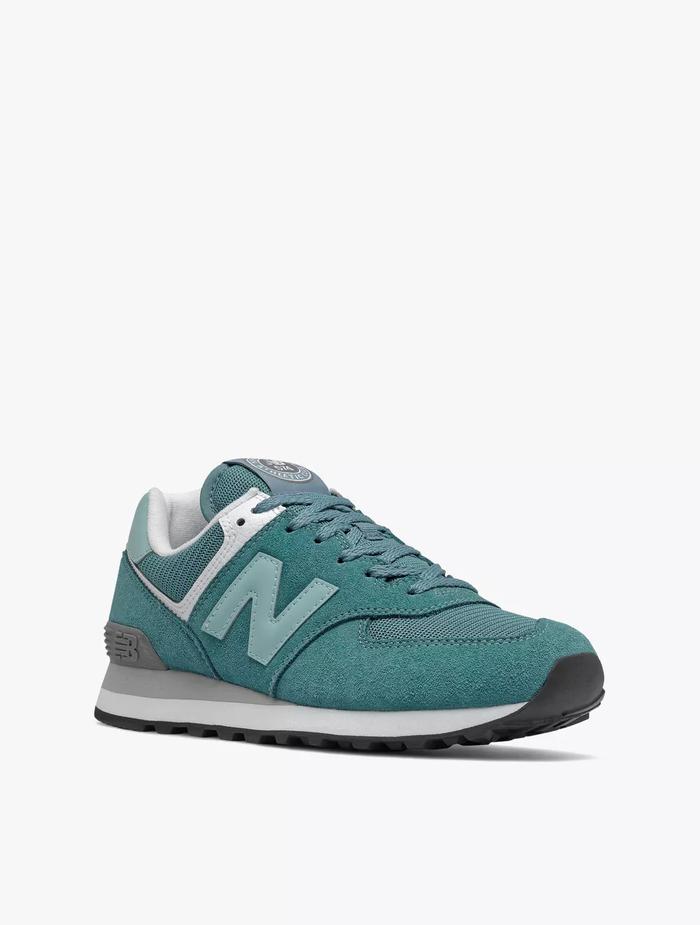 New Balance 574 Women's Sneakers - Deep Sea with Storm Blue