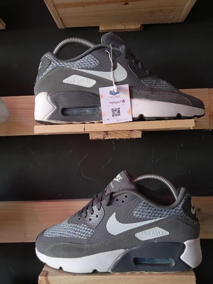 Sepatu Nike Airmax Second Original Abu - abu