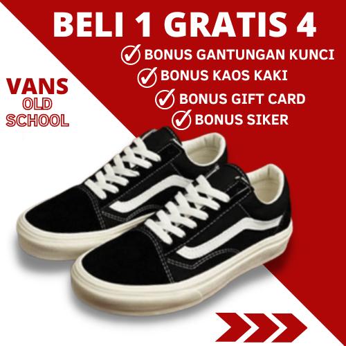 SEPATU VANS OLD SKOOL SCHOOL SEKOLAH SNEAKERS PRIA WANITA ORI PREMIUM