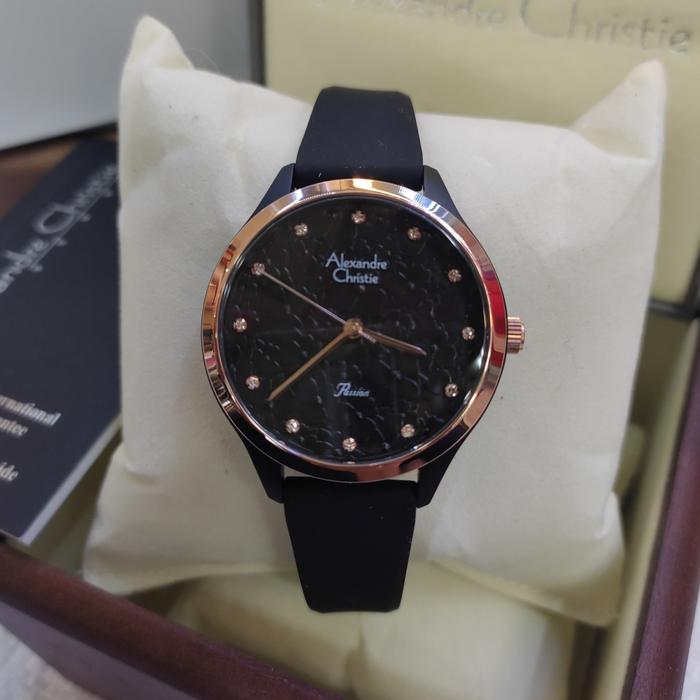 Jam Tangan Wanita ORIGINAL Alexandre Christie Ac 2A03 LH All Stainless