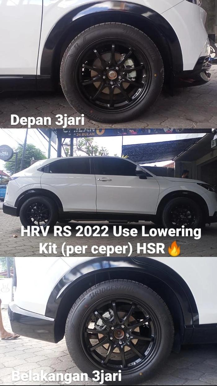 LOWERING KIT HSR BLUE HONDA HRV 2015-2020