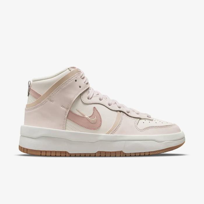 Nike Wmns Dunk High Rebel 'Pink Oxford' Sail Pearl White Original BNIB