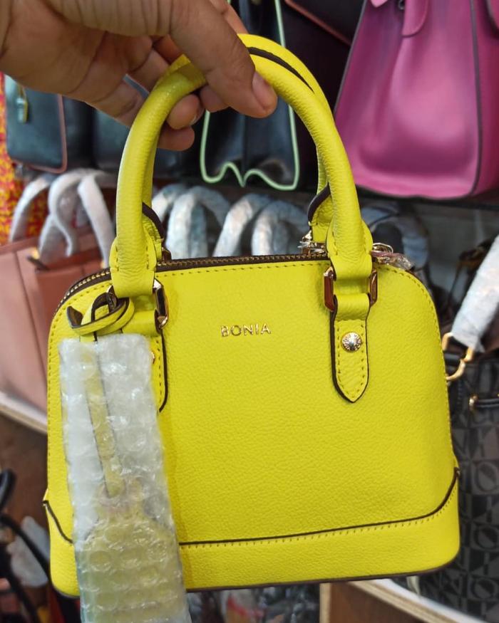 Tas bonia original monogram dan polos model alma