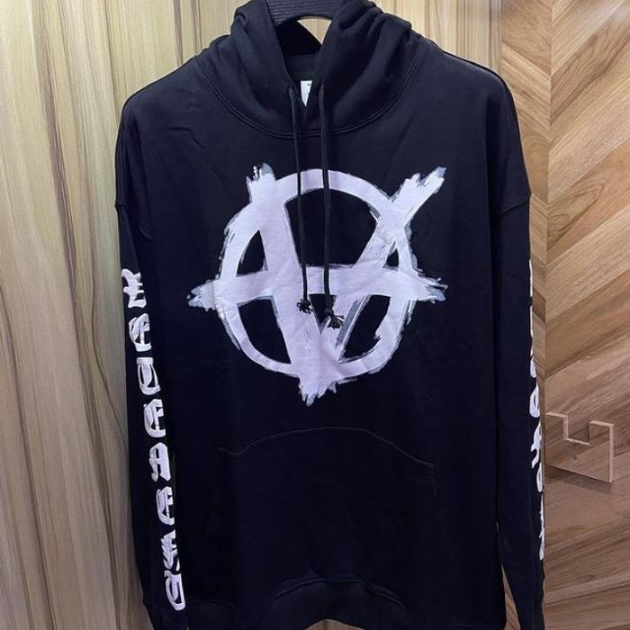 Hoodie Vetements Double Anarchy