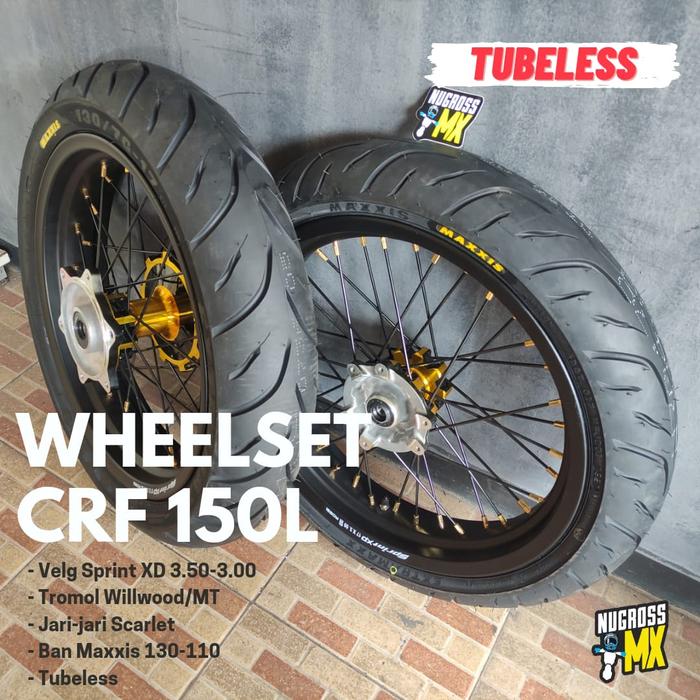 Wheelset Supermoto KLX 230