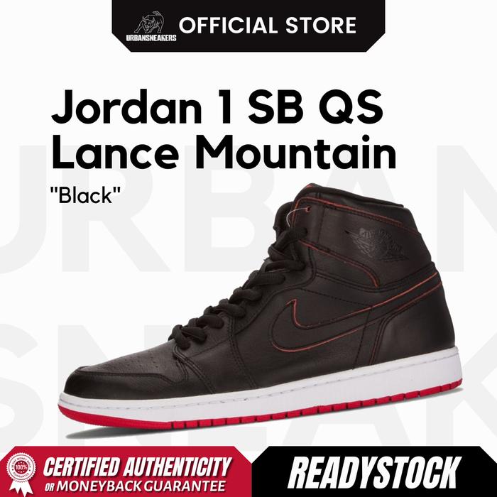 Nike Air Jordan 1 SB QS Lance Mountain Black | 653532 002