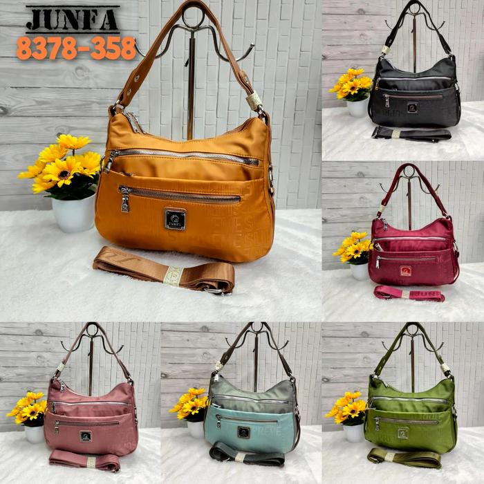 Tas Junfa Slempang parasut motif supreme 8378-358