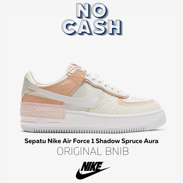 Sepatu Nike Air Force 1 Shadow Spruce Aura BNIB