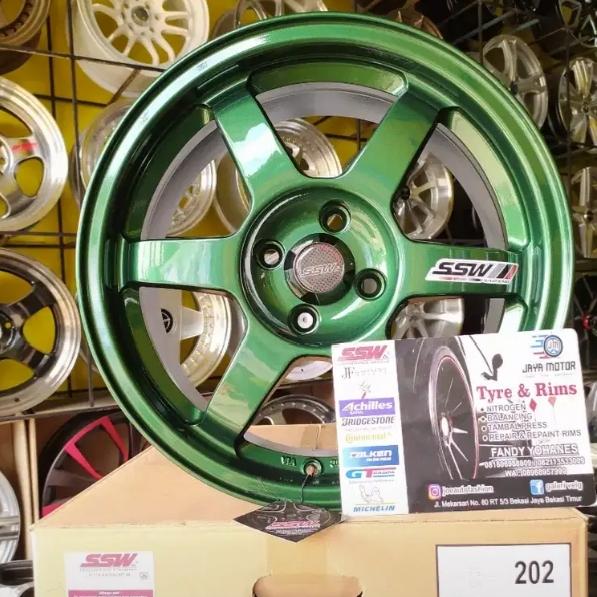 velg ssw te37 r16 4x114 lbr7 et38