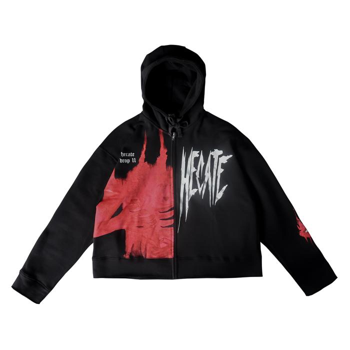 HECATE PAINT HOODIE ZIP DROP 11 Size M