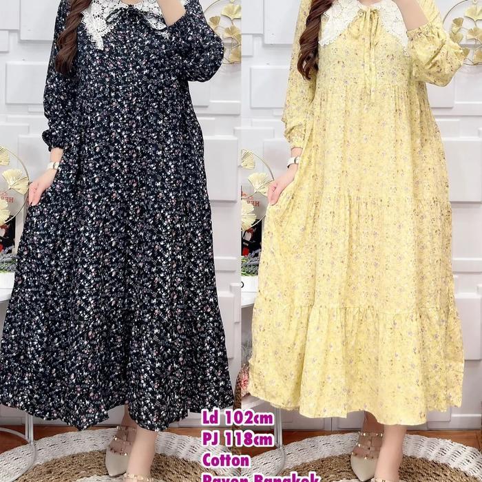 DR2163 Dress Rayon Bangkok 135.000
