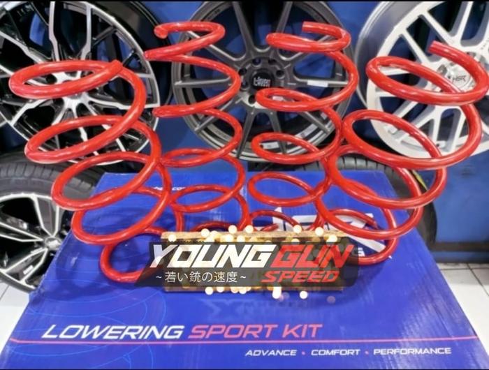 Per Ceper Mobil Innova Bensin Lowering Kit HSR Innova Bensin Merah