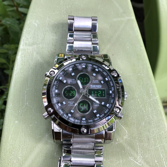 skmei 1389 silver original
