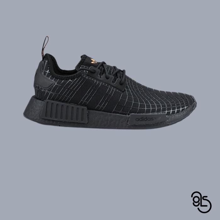 Adidas NMD R1 “Black/Black /yellow"