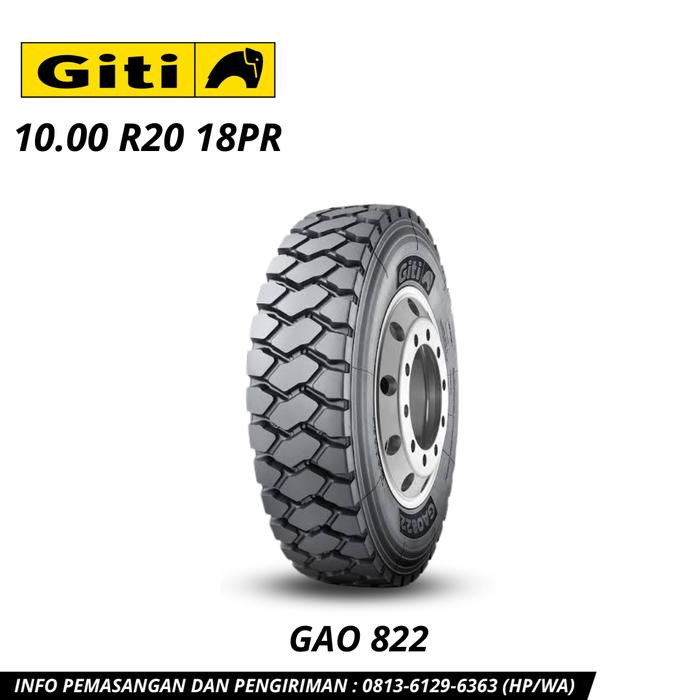 Ban Truck 1000-20 18PR GITI GAO 822
