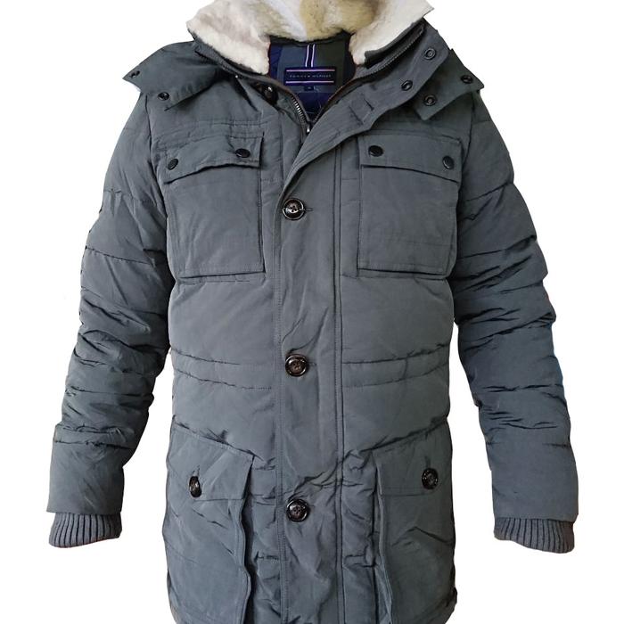 tommy hilfiger sherpa down parka jacket