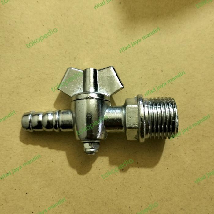 kran gas dan air SATA 1/4" inch x 1/2" inch