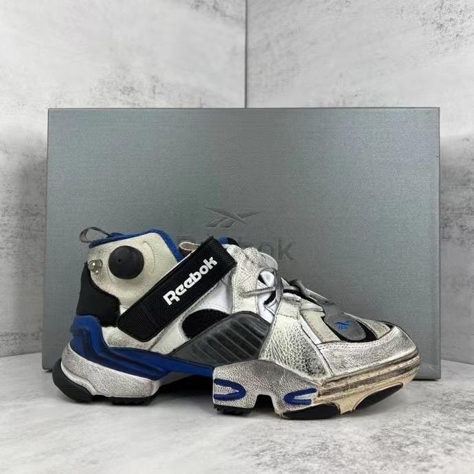 Reebok Genetically Modified Sneakers Vetements Blue