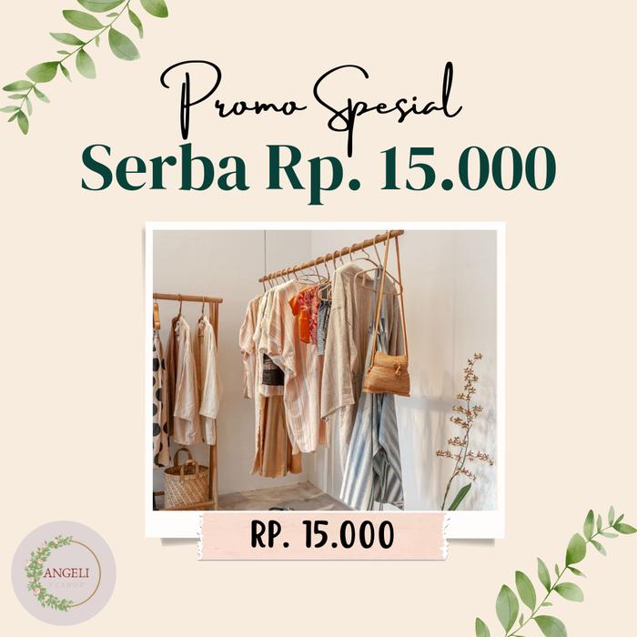 Preloved baju wanita thrift murah serba 15k promo spesial blouse kaos