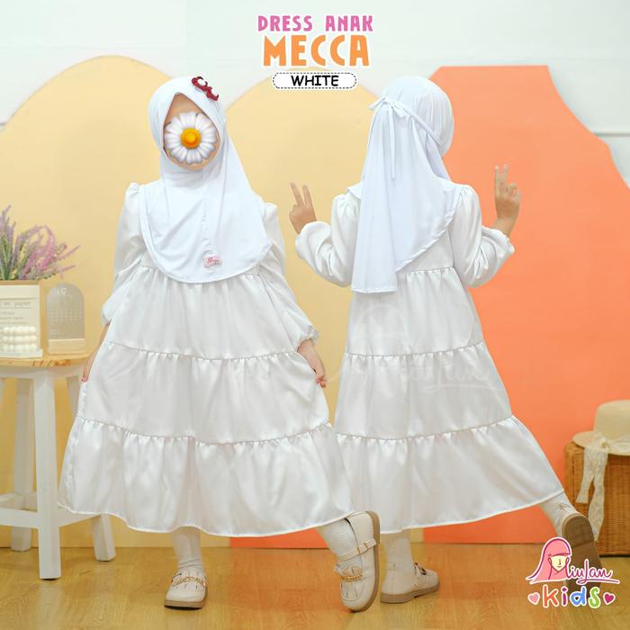 Dress Muslim Anak MECCA MiuLan Kids | Baju Busana Gamis Muslim Anak Pe