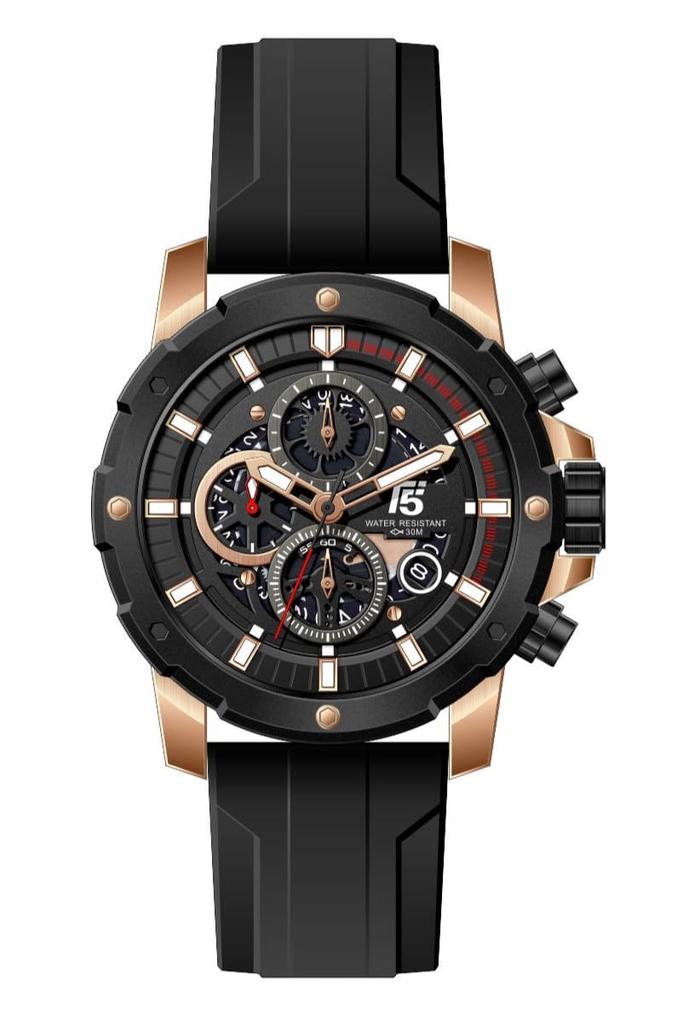 Jam Tangan Pria Fashion T5 H3939G Original Tanggal & chrono Aktif